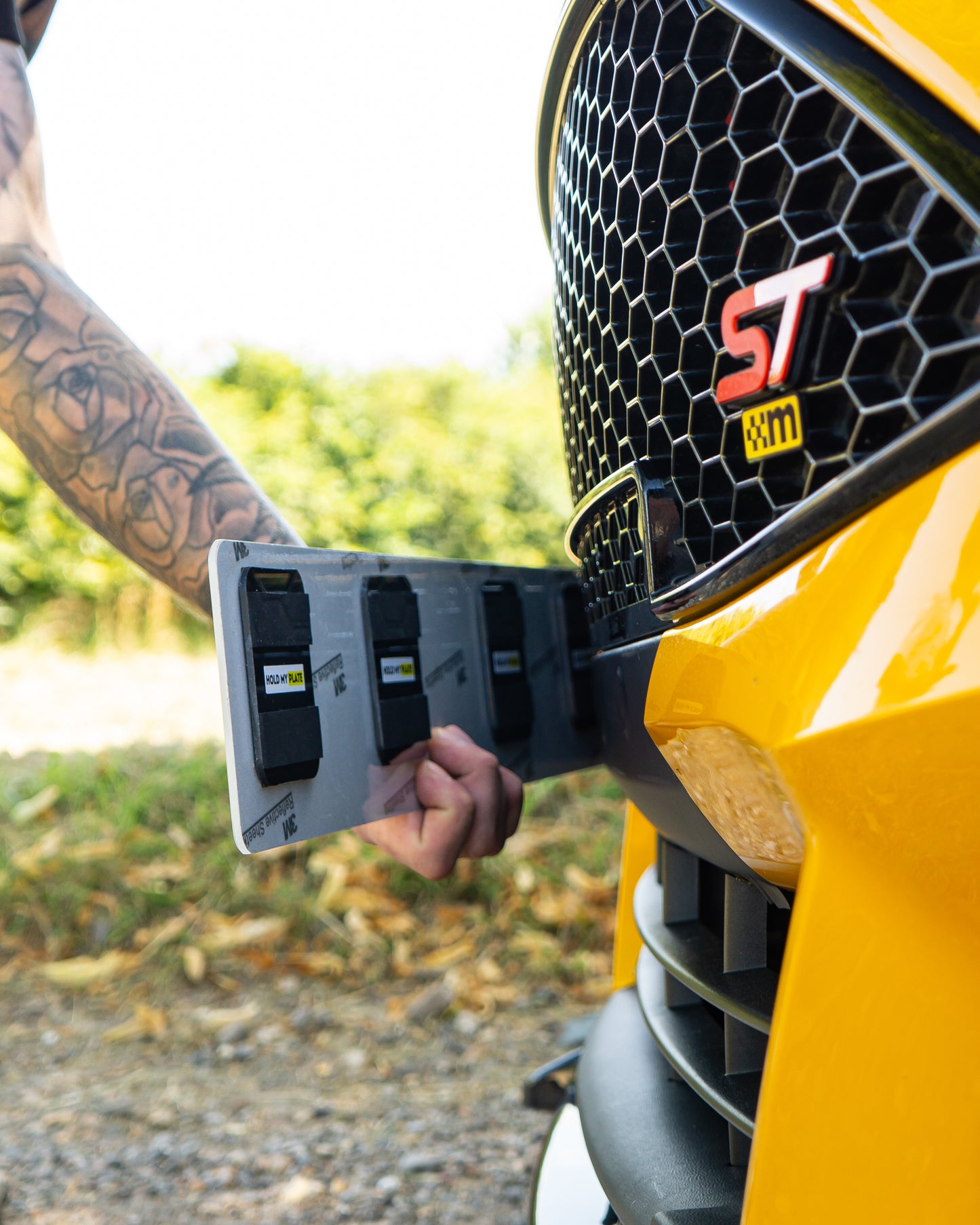 'The twin set' - Front and back magnetic plate kit