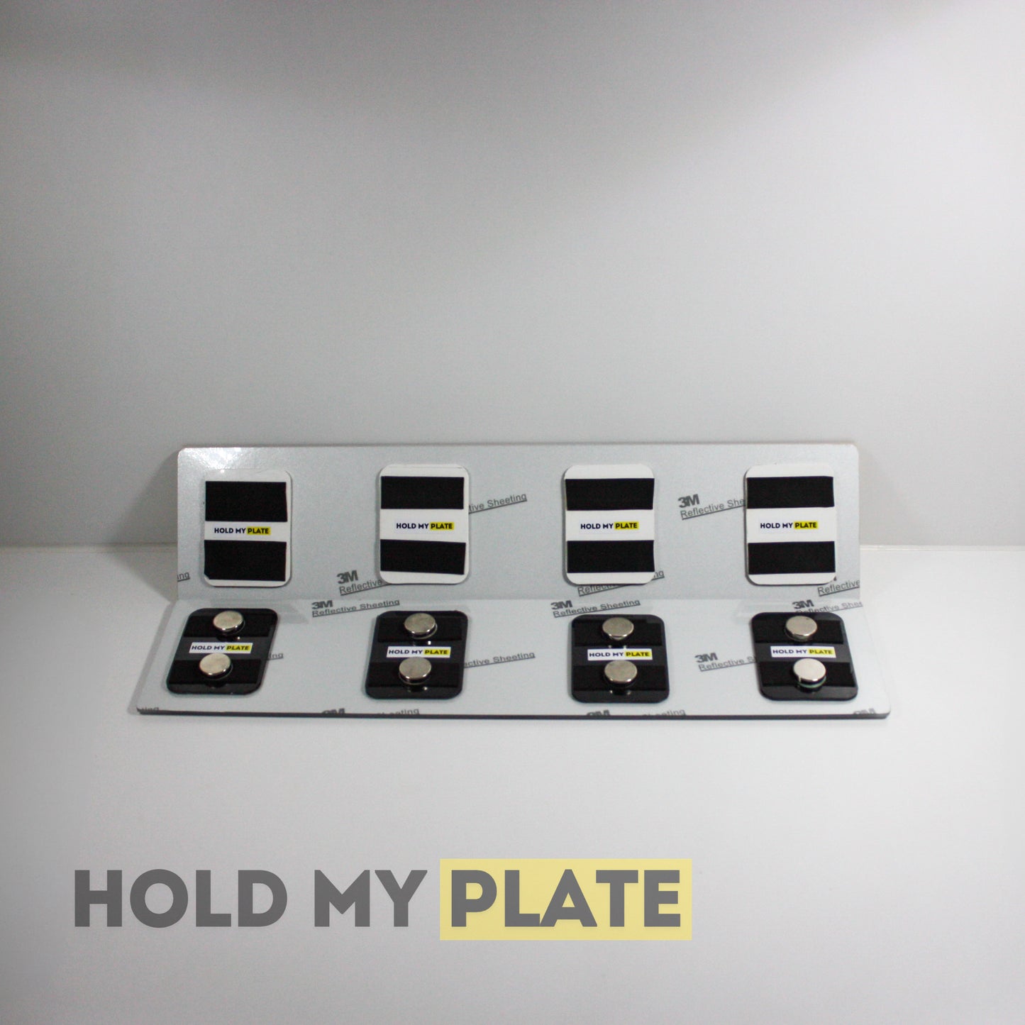 'The twin set' - Front and back magnetic plate kit