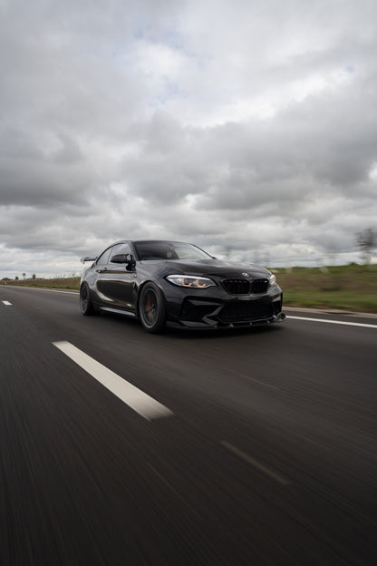 'The front' - Front bumper magnetic plate kit