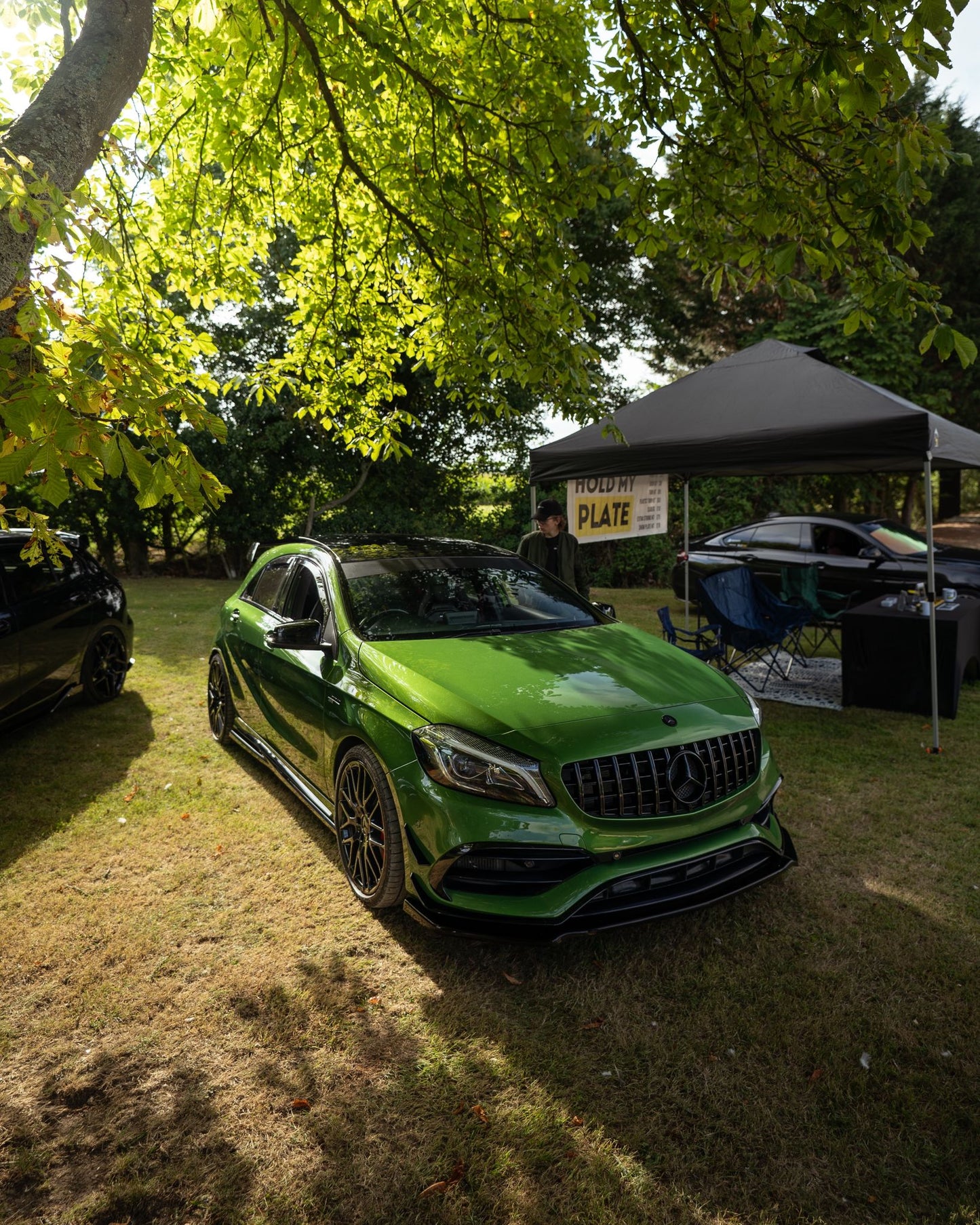 'The front' - Front bumper magnetic plate kit